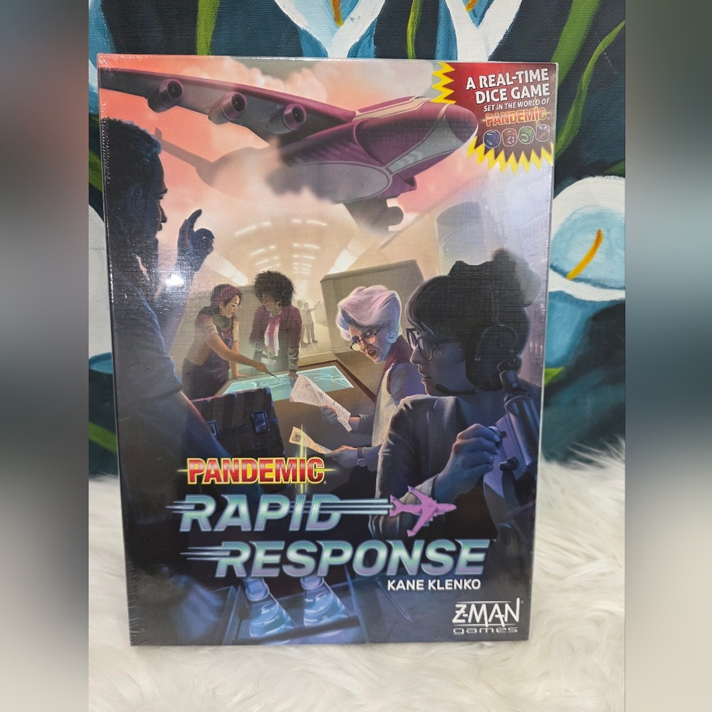 Pandemic: Rapid Response Board Game - Blue/Purple Artwork